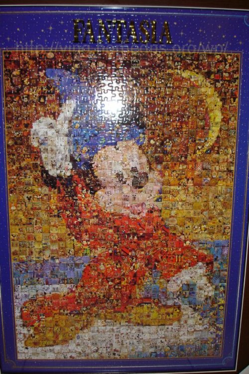 Disney Mosaic 馬賽克 Sorcerer Mickey puzzle