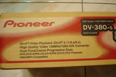 Pioneer DV-380-S DVD 放映機