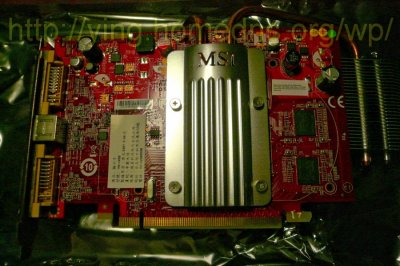ATI HD 2600 Pro 晶片之微星MSI RX2600PRO