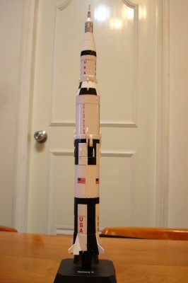Saturn V 農神五號(土星五號)的模型