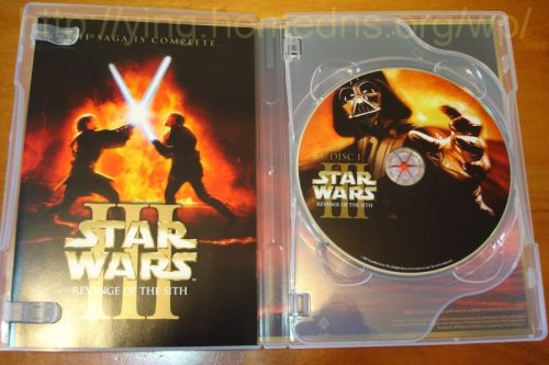 Star Wars Episode III DVD